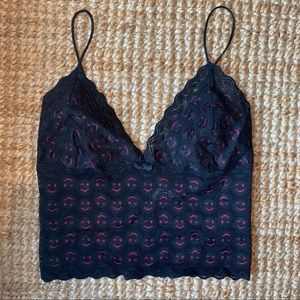 Smiley Face Lace Cami